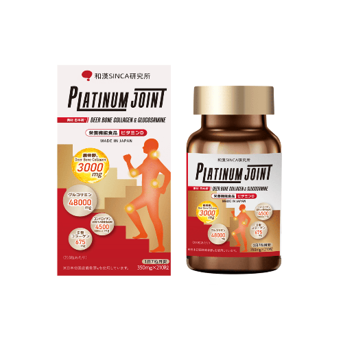 SINCA Platinum Joint氨糖鹿骨肽,改善關節靈活性,促進行動力的營養補充品。