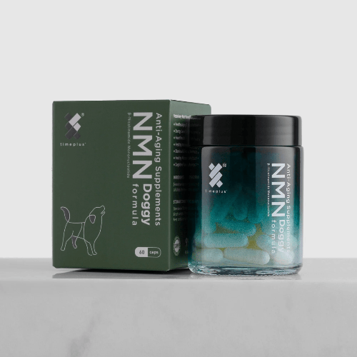 Timeplus 犬隻NMN命活配方營養補充劑,含99.9%高純度NMN,增強寵物抗衰與活力的健康產品