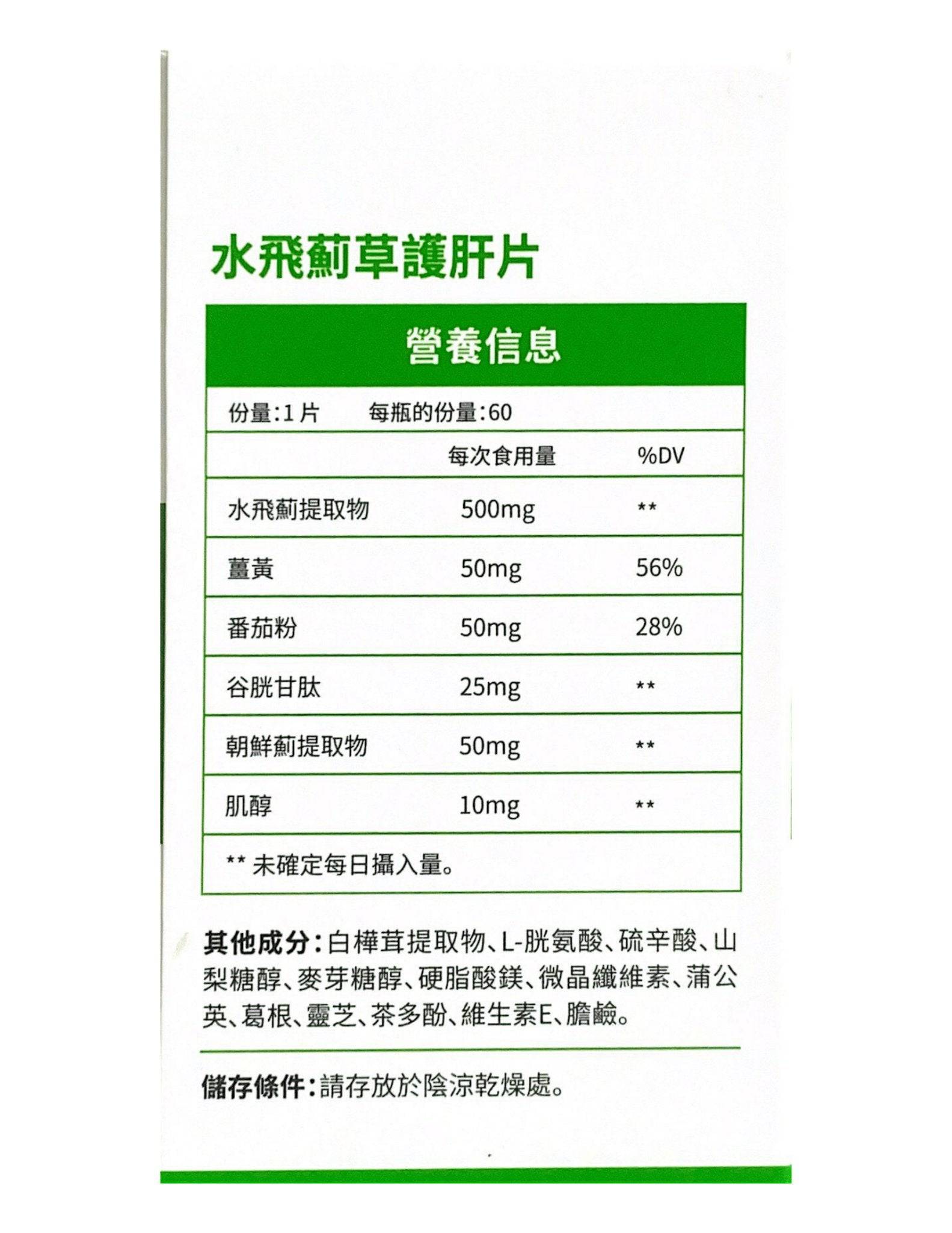 JULYTIGER奶薊草護肝片，500mg天然奶薊草營養補充劑，幫助解毒增活力，促進肝臟健康。